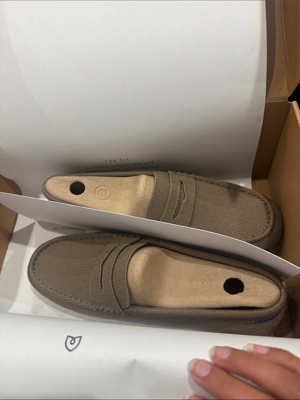 Rothy's The Daily Drover Loafer in Portobello size 9 New in Box!